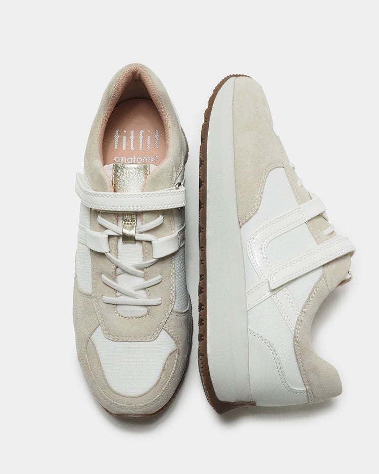 アナトミックレーススニーカー 詳細画像 ホワイト&times;ベージュ 9