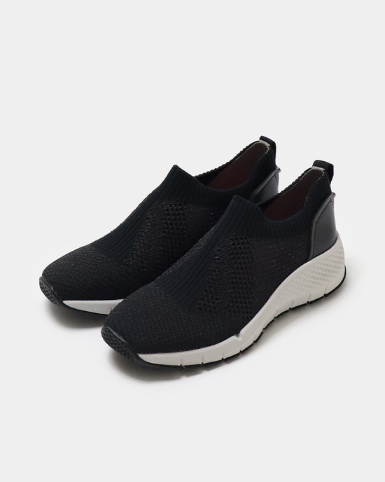 シアーニットスニーカー