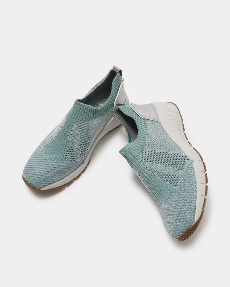 シアーニットスニーカー 詳細画像 ブルーグリーン 6