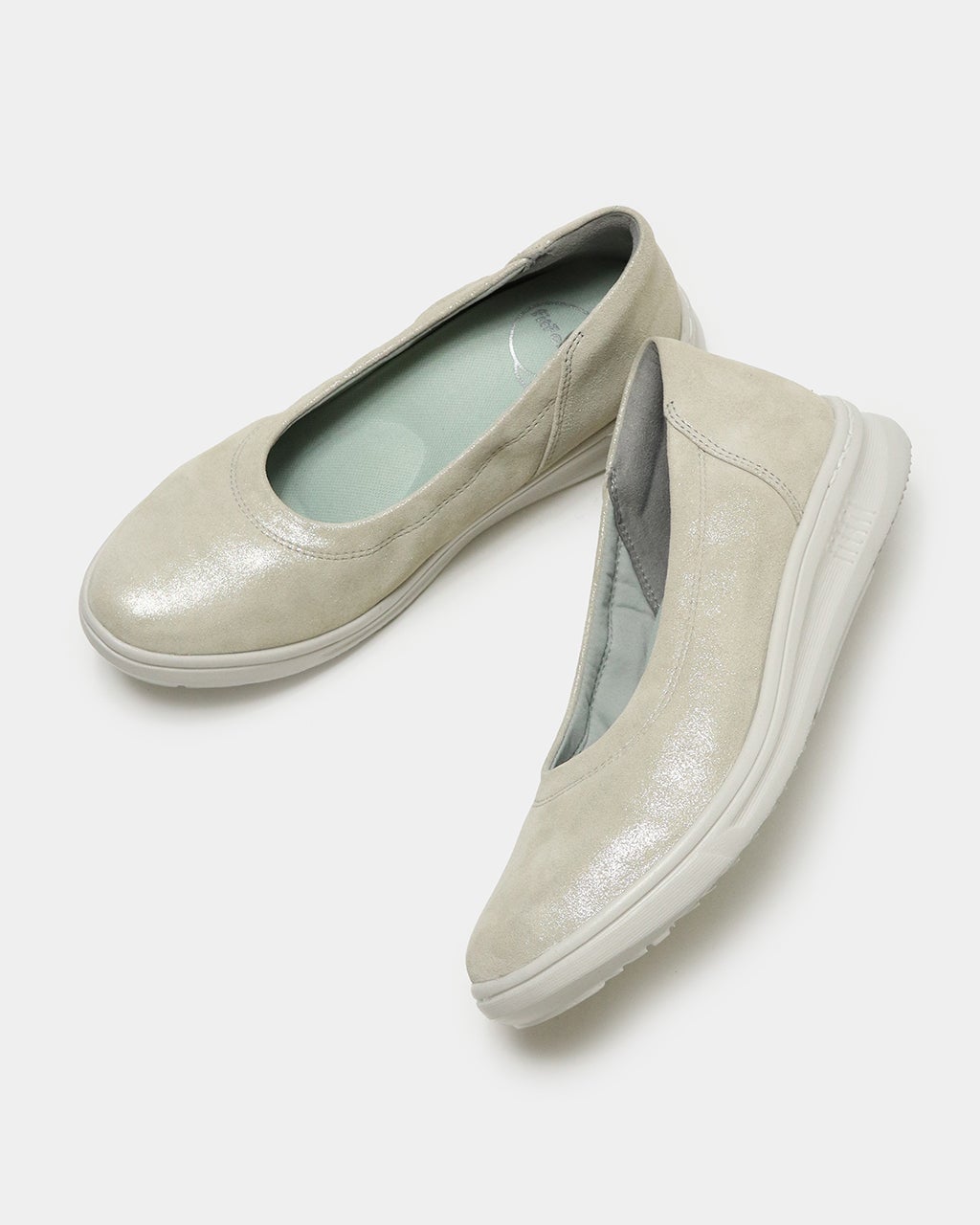 レザーバレエスニーカーLITE/40代50代からのレディース