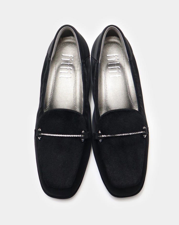 撥水ソフトストレッチモカシン 詳細画像 ブラックマルチ 5