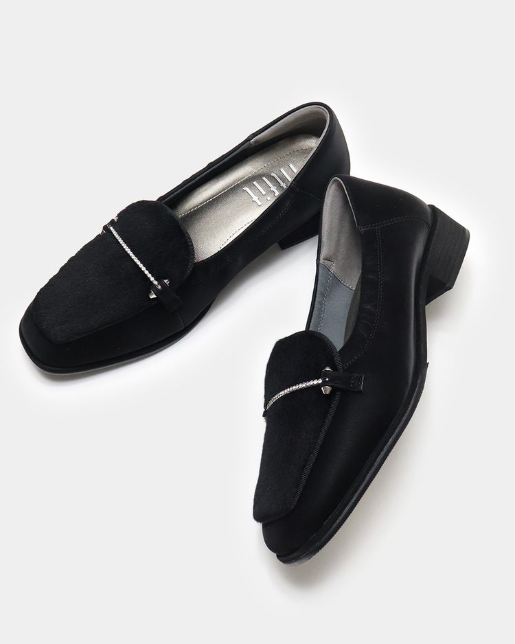 撥水ソフトストレッチモカシン 詳細画像 ブラックマルチ 6