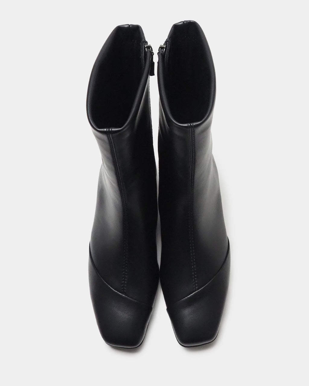 スクエアトゥヒールブーツ/40代50代からのレディースファッション通販