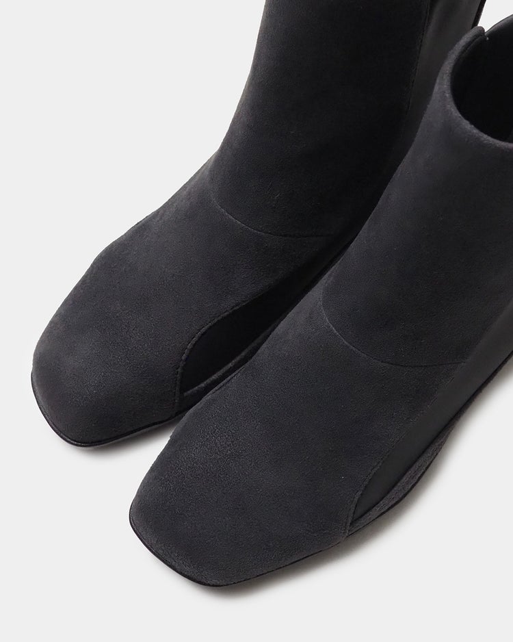 ライトウェイトストレッチショートブーツ 詳細画像 スエードグレー 10