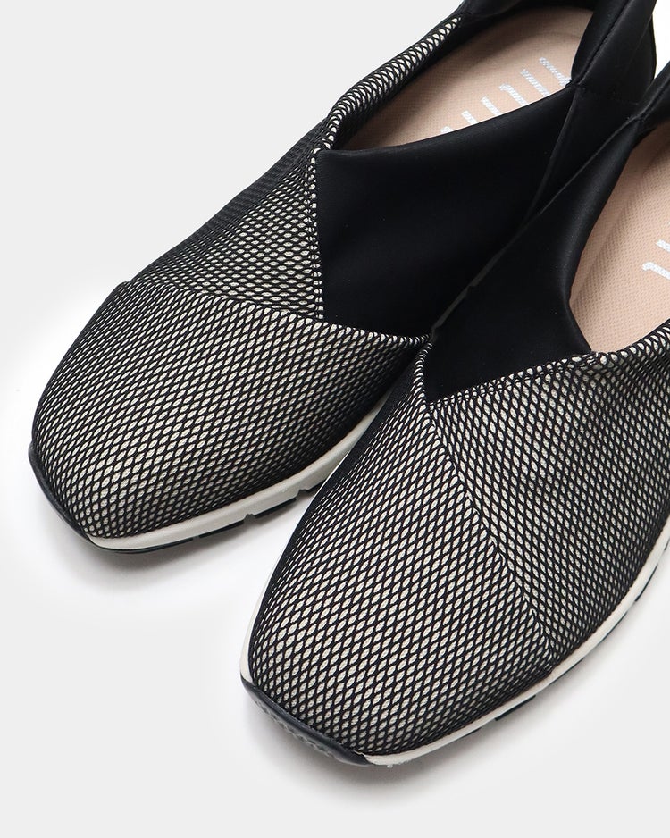 ハンズフリークロスインステップスニーカー 詳細画像 モノクロチェック 10