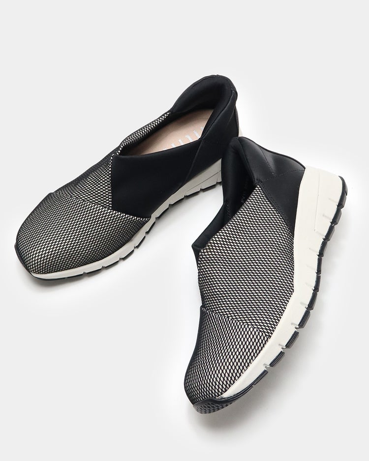 ハンズフリークロスインステップスニーカー 詳細画像 モノクロチェック 7