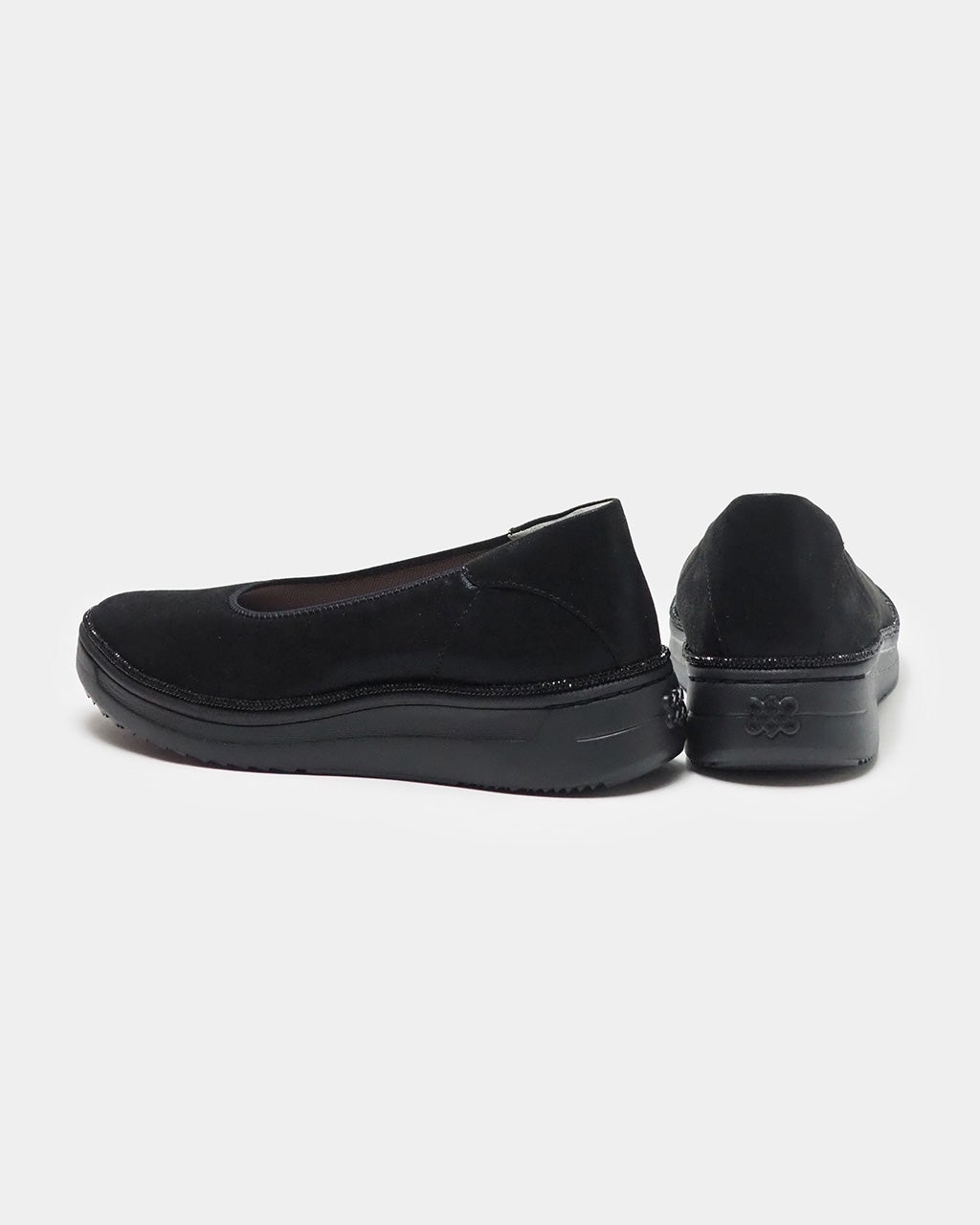 にこ/MOUSSY 黒 厚底靴 バレエ 楽天市場】バレエスニーカー 厚底 リボン 7cmヒール 厚底