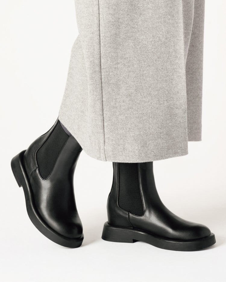 ストレッチサイドゴアブーツ 詳細画像 ブラック 1