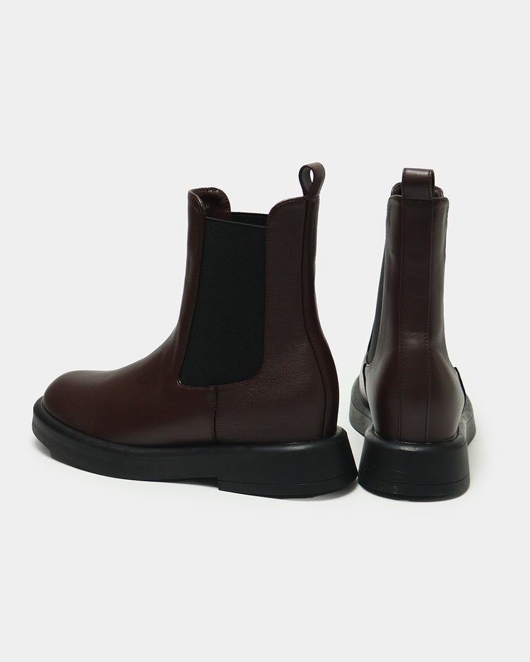 ストレッチサイドゴアブーツ 詳細画像 ダークブラウン 3