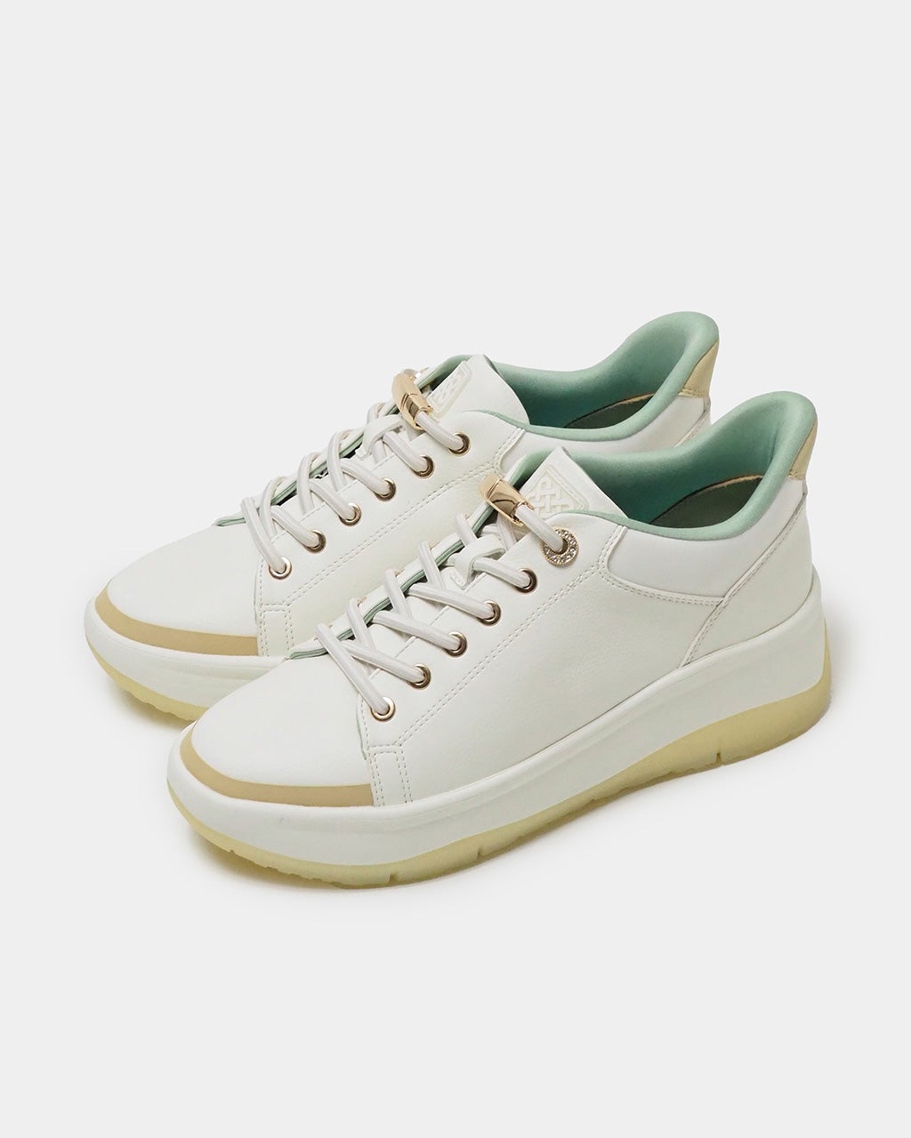 撥水ハンズフリースニーカー/40代50代からのレディース