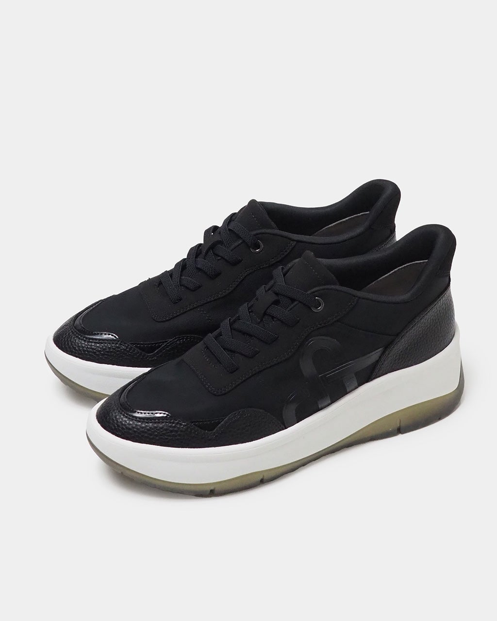 黒色fitfitタウンシューズ（25.0） 黒色fitfitタウンシューズ（25.0） 靴
