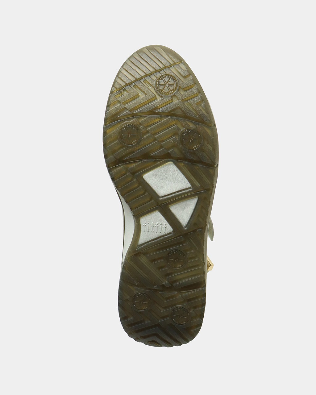 fitfit 新品24cm ◆3ベルトオープンスニーカー （ホワイト） 3ベルトオープンスニーカー （ホワイト） -fitfit(フィット