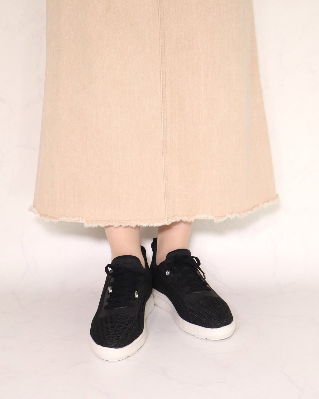 その他 omnichargeOP2HC004BLACK ハンズフリーニットLITEスニーカー/40代50代からのレディース