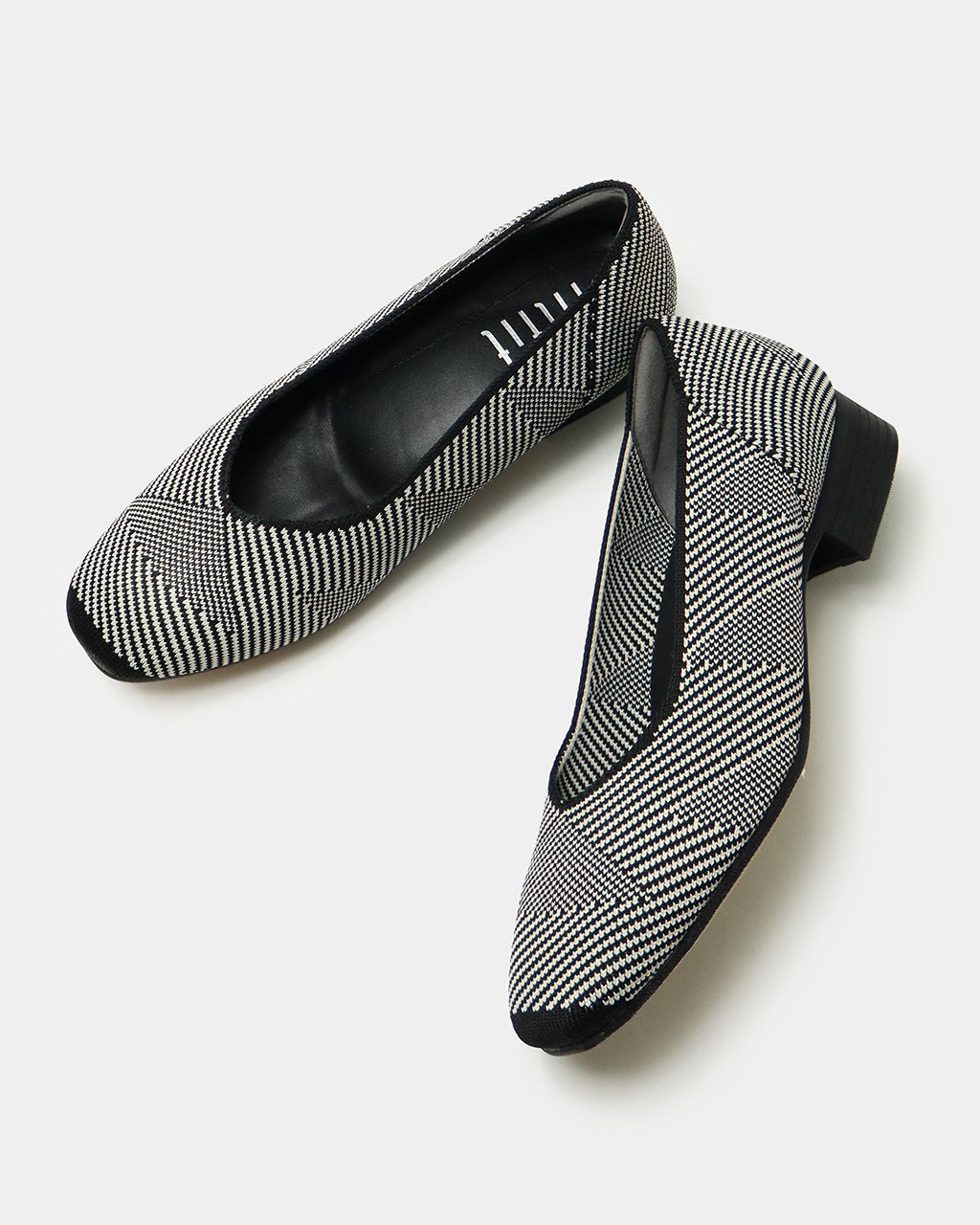 撥水ニットヒールバレエ/40代50代からのレディースファッション通販