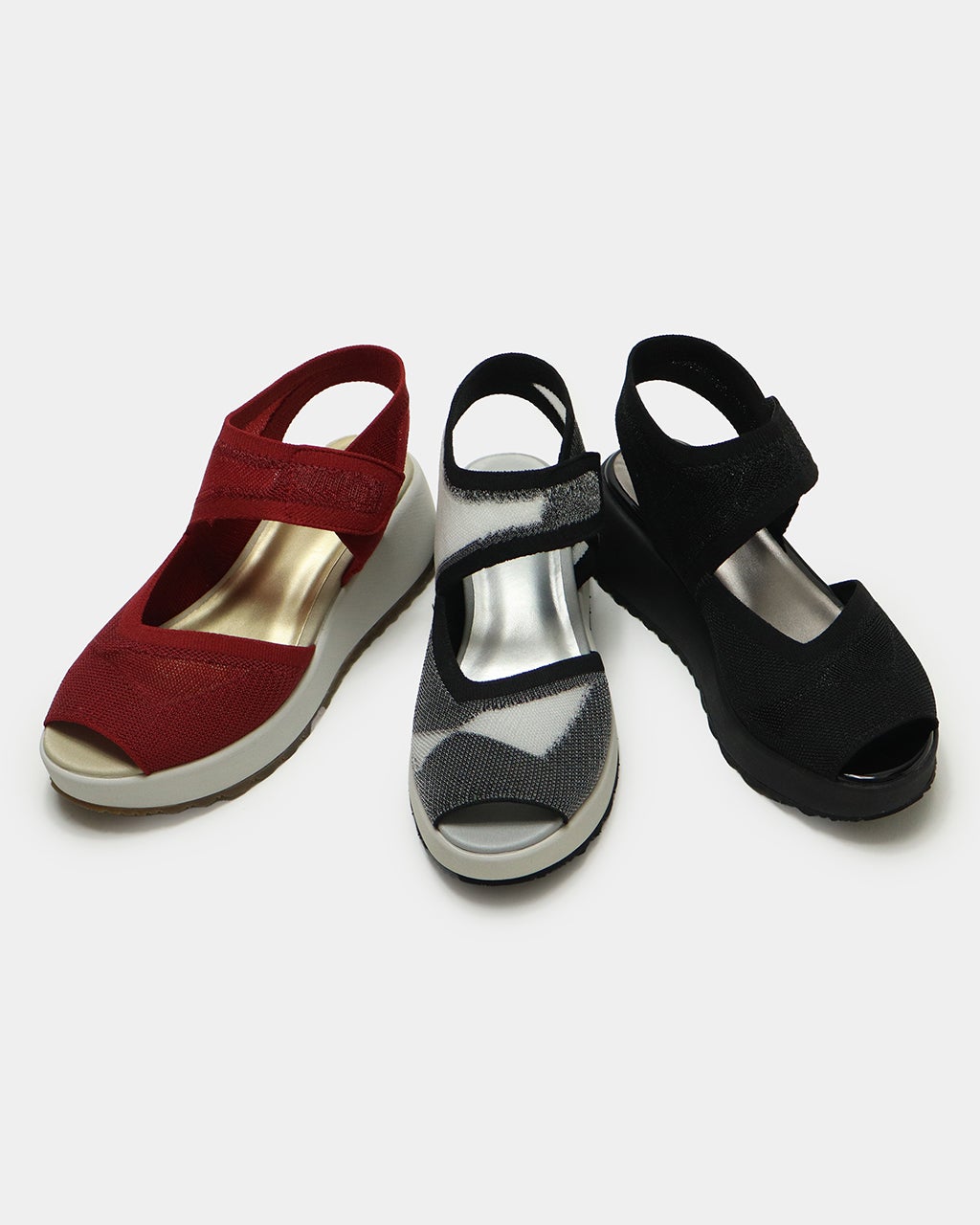 Hjggj Tghhcさん専用 厚底ニットアジャスタブルサンダル/DoCLASSE