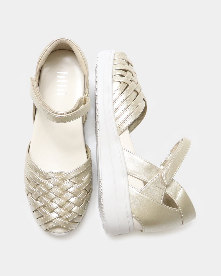 ヒールカバーメッシュLITEサンダル 詳細画像 ラメシャンパン 9