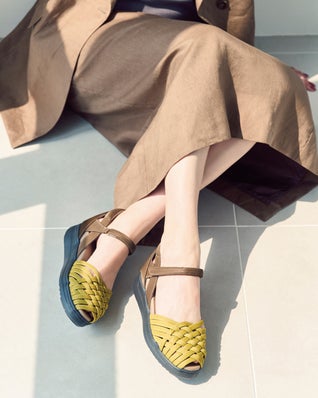 ヒールカバーメッシュLITEサンダル