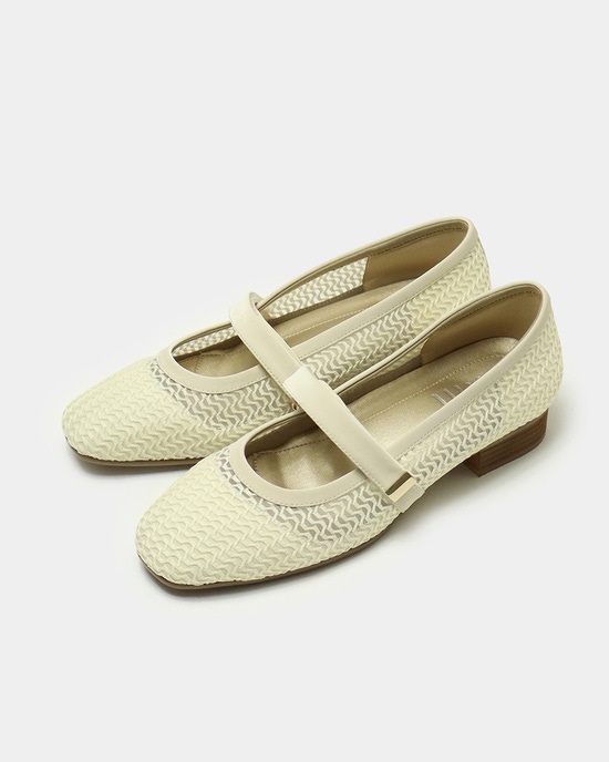 チュール&レースバレエシューズ