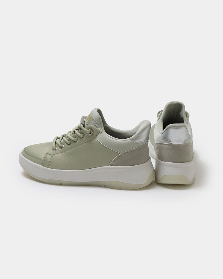 撥水ハンズフリースニーカー651 詳細画像 オリーブ 3