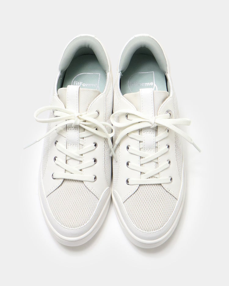 ハンズフリーソフトLITEスニーカー 詳細画像 オフホワイト&times;ベージュ 5