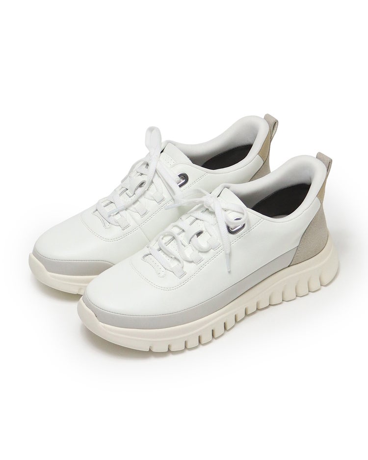 ハンズフリースリットソールスニーカー 詳細画像 グレー&times;ホワイト 1