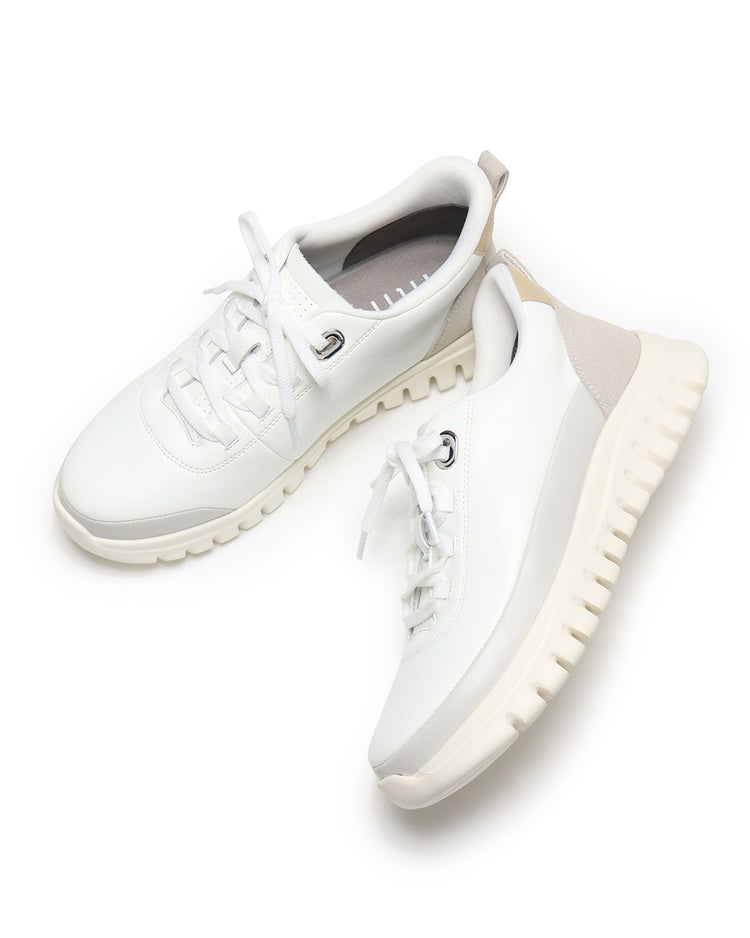 ハンズフリースリットソールスニーカー 詳細画像 グレー&times;ホワイト 8