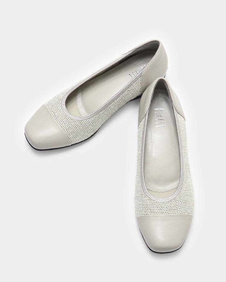 撥水バイカラーパンプス301 詳細画像 アイスグレー 10