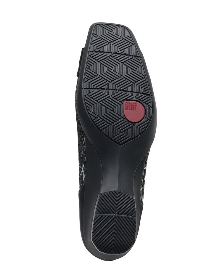 撥水バックルバレエ 320 詳細画像 ブラック&times;ホワイト 4