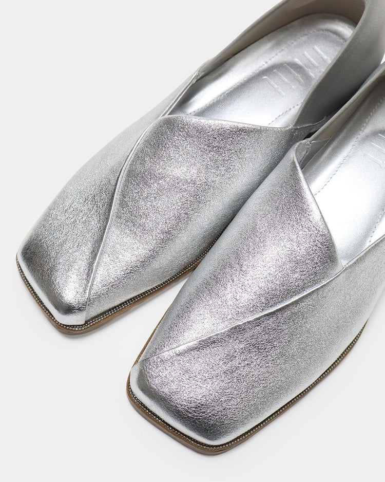 撥水ストレッチスクエアバレエ260 詳細画像 シルバー 10