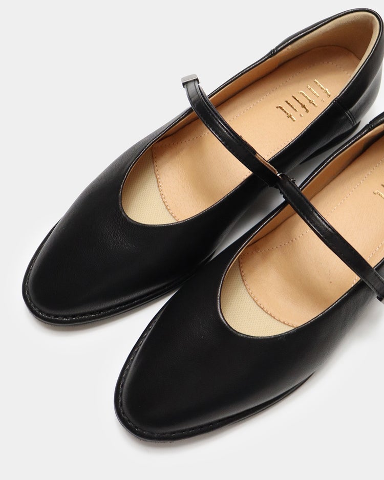 ソフトレザーストラップバレエ fs 270 詳細画像 ブラック 9