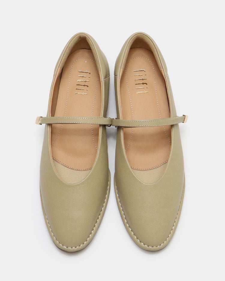 ソフトレザーストラップバレエ fs 270 詳細画像 クリーム 5