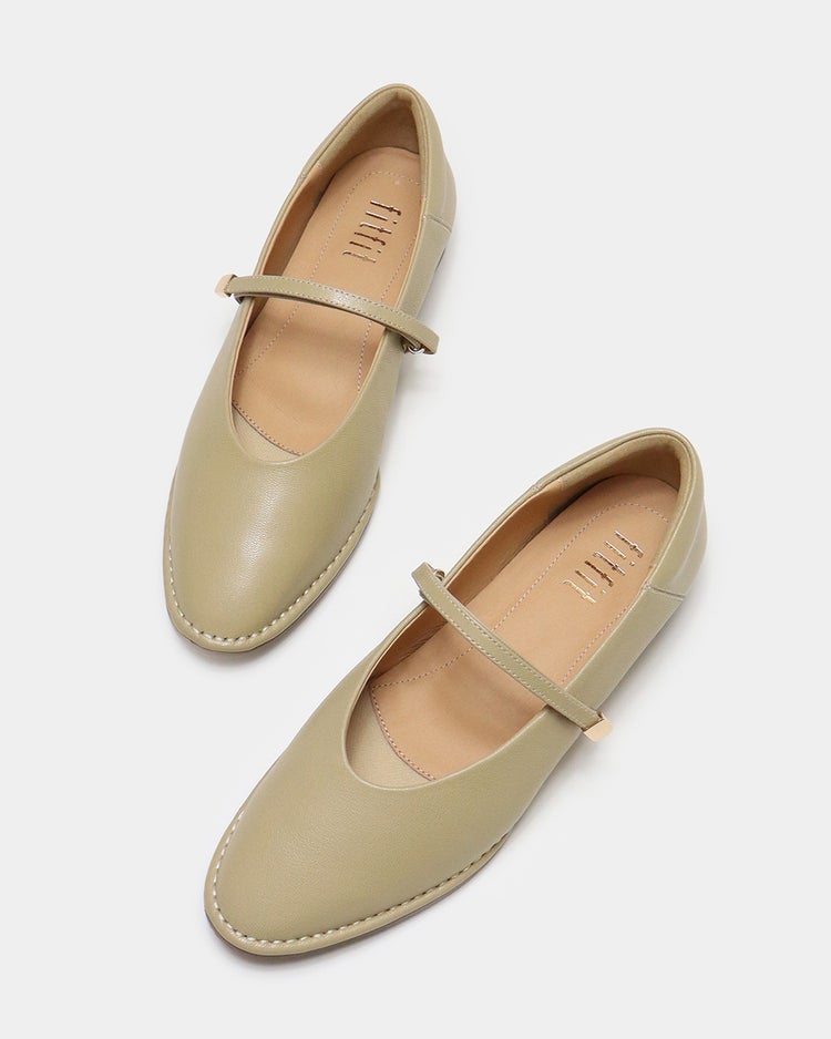 ソフトレザーストラップバレエ fs 270 詳細画像 クリーム 7