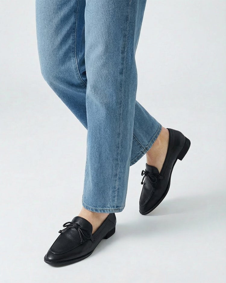 ソフトレザーリボンローファー fs 270 詳細画像 ブラック 2