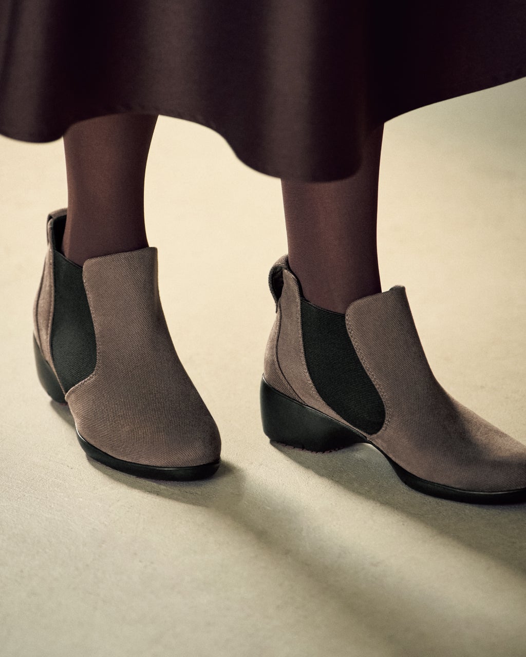 fitfitショートブーツ 撥水やわらかショートブーツLITE （オーク） -fitfit(フィット