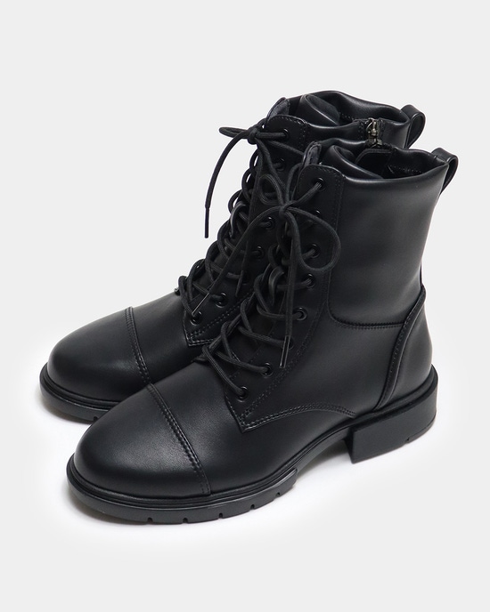 ボリュームソールレースアップブーツ210
