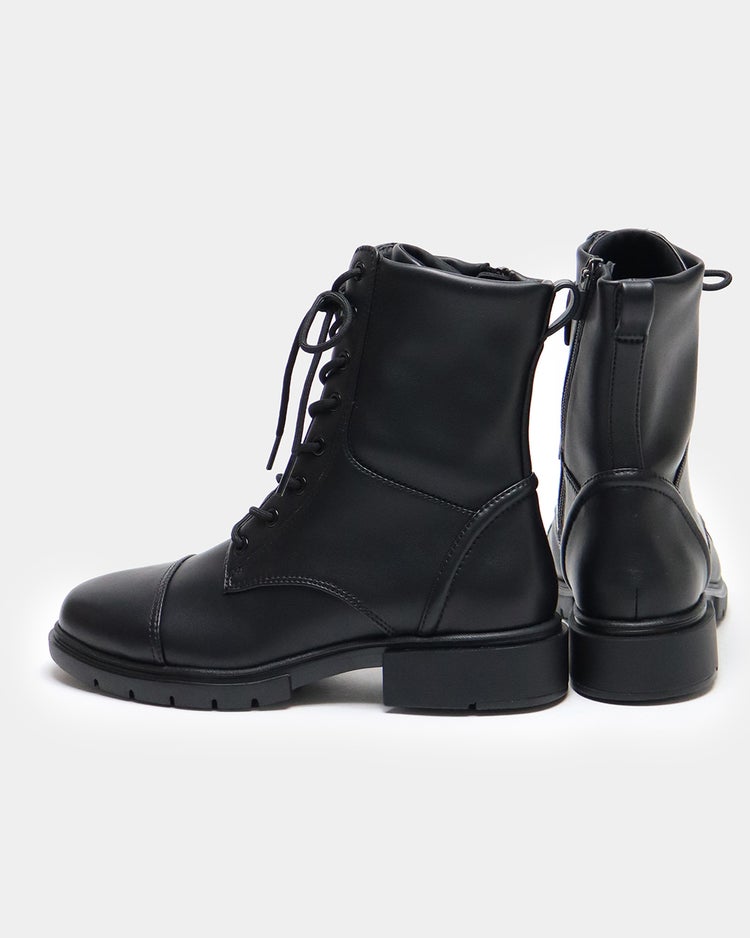 ボリュームソールレースアップブーツ210 詳細画像 ブラック 3