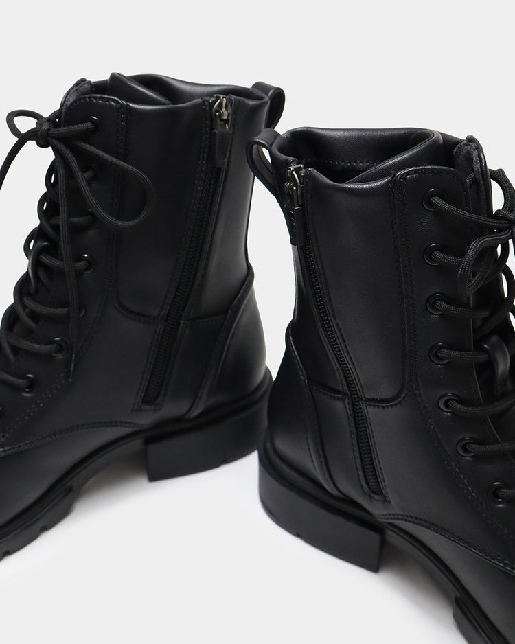 ボリュームソールレースアップブーツ210 詳細画像 ブラック 6