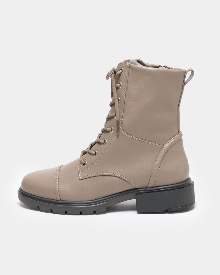 ボリュームソールレースアップブーツ210 詳細画像 ベージュ 2