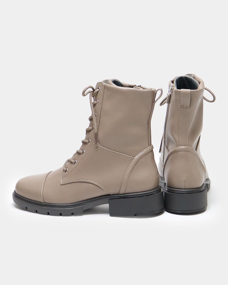 ボリュームソールレースアップブーツ210 詳細画像 ベージュ 3