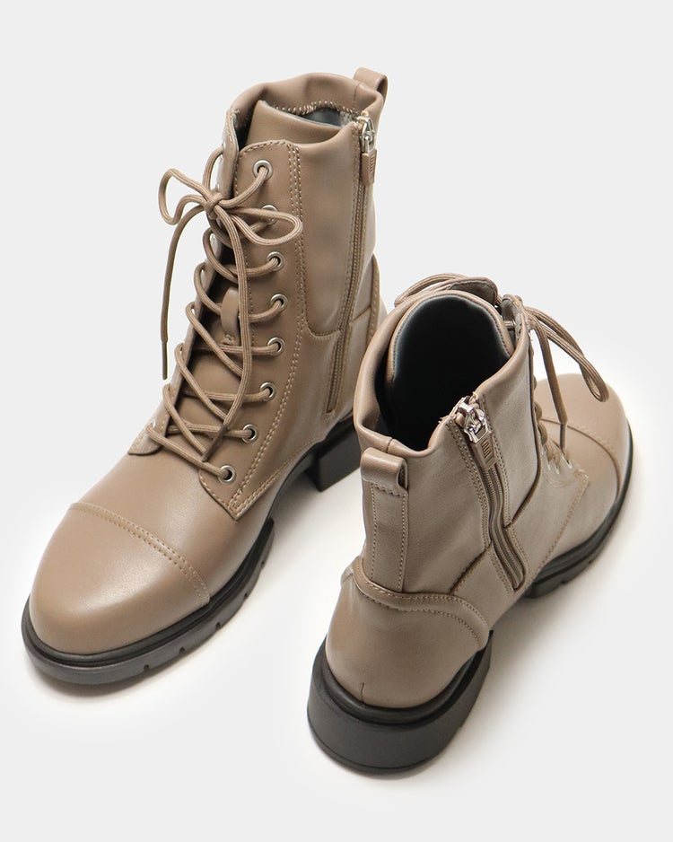 ボリュームソールレースアップブーツ210 詳細画像 ベージュ 7