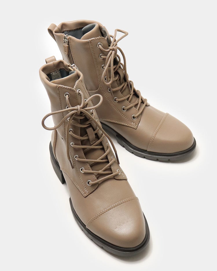 ボリュームソールレースアップブーツ210 詳細画像 ベージュ 8