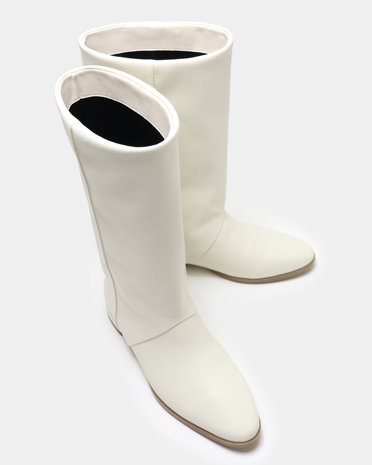 撥水ストレートハーフブーツ 詳細画像 エクルー 7