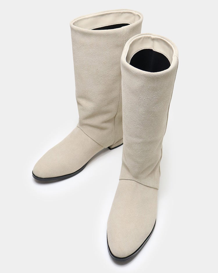 撥水ストレートハーフブーツ 詳細画像 ライトグレー 9