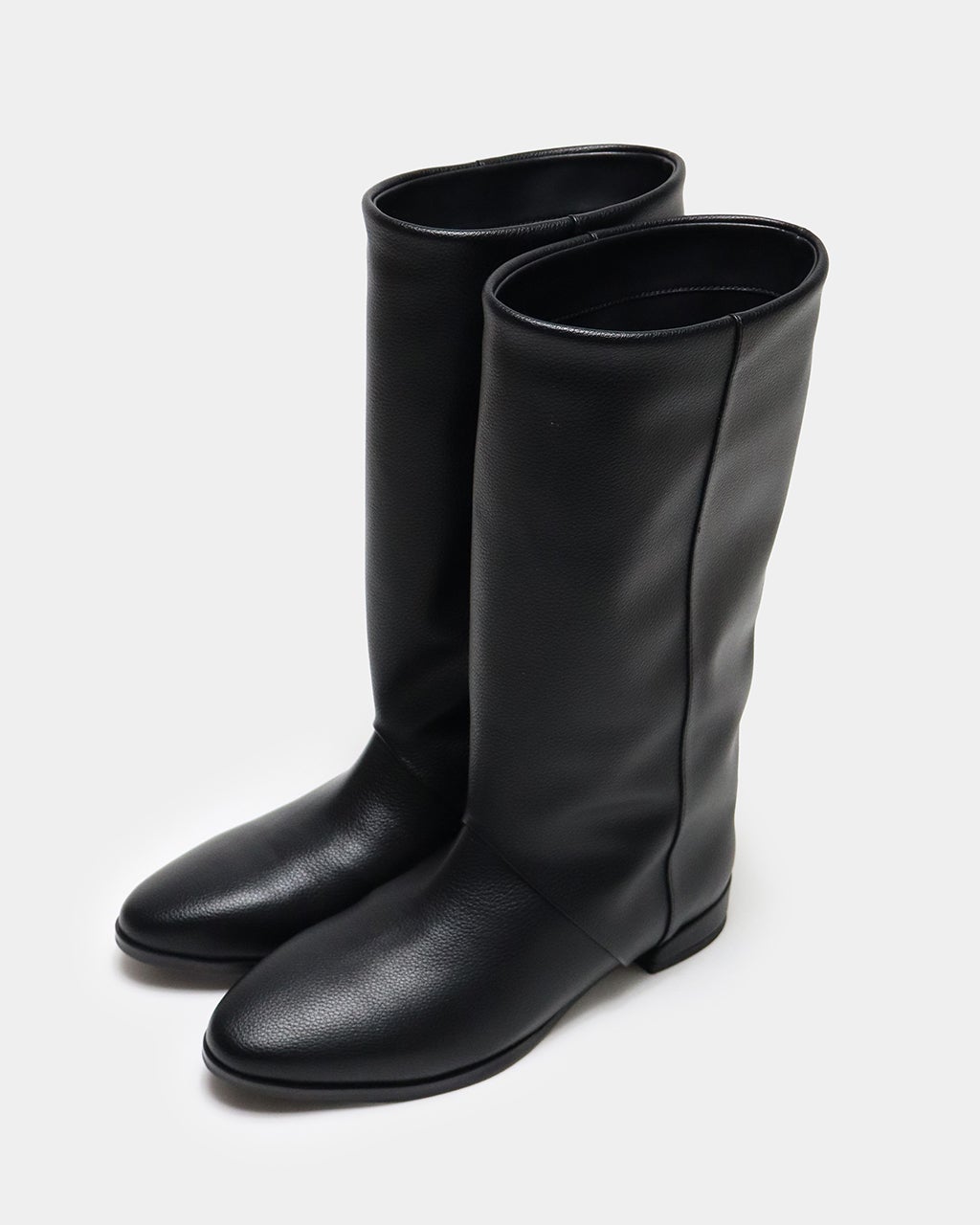 撥水ストレートハーフブーツ/40代50代からのレディース