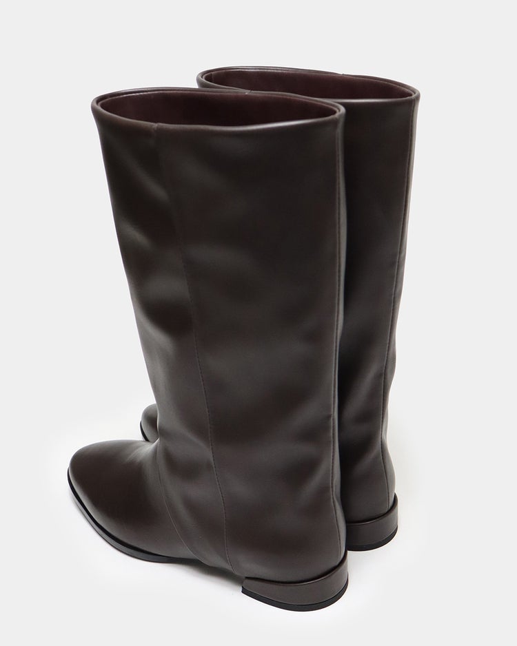 撥水ストレートハーフブーツ 詳細画像 ダークブラウン 8