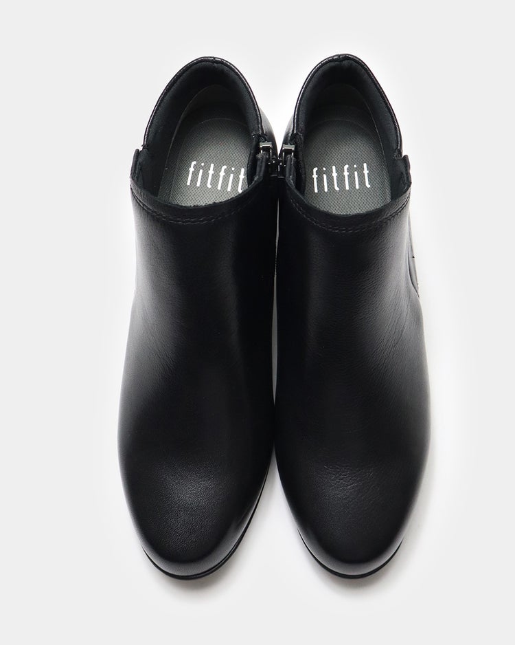 フレックスヒールショートブーツ200 詳細画像 ブラック 5