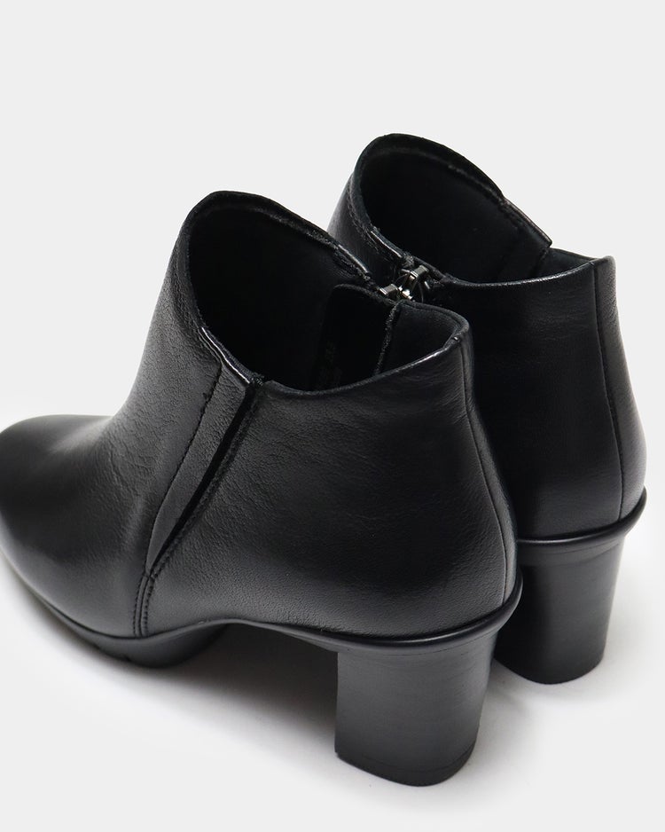 フレックスヒールショートブーツ200 詳細画像 ブラック 8