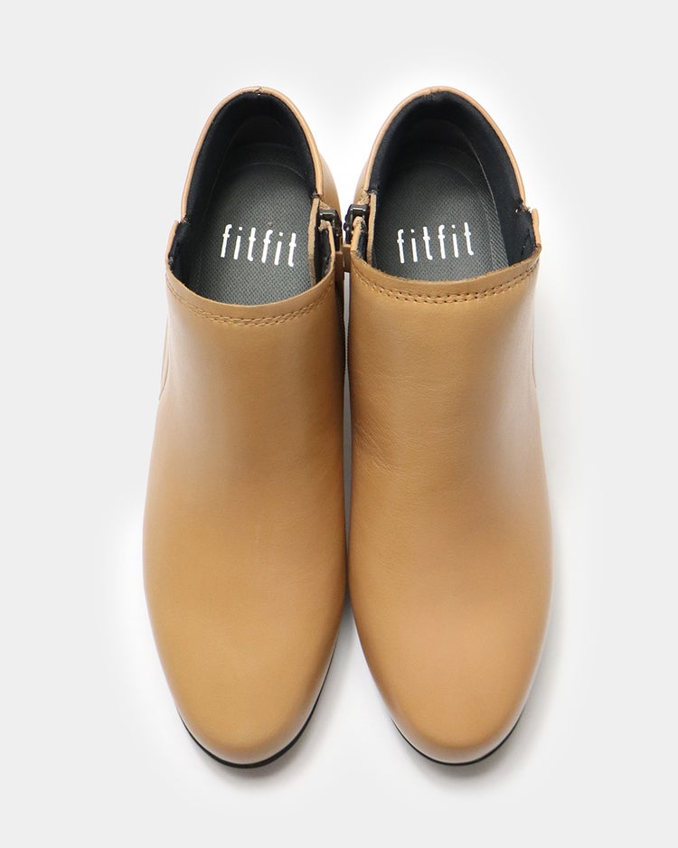 フレックスヒールショートブーツ200 詳細画像 キャメル 5