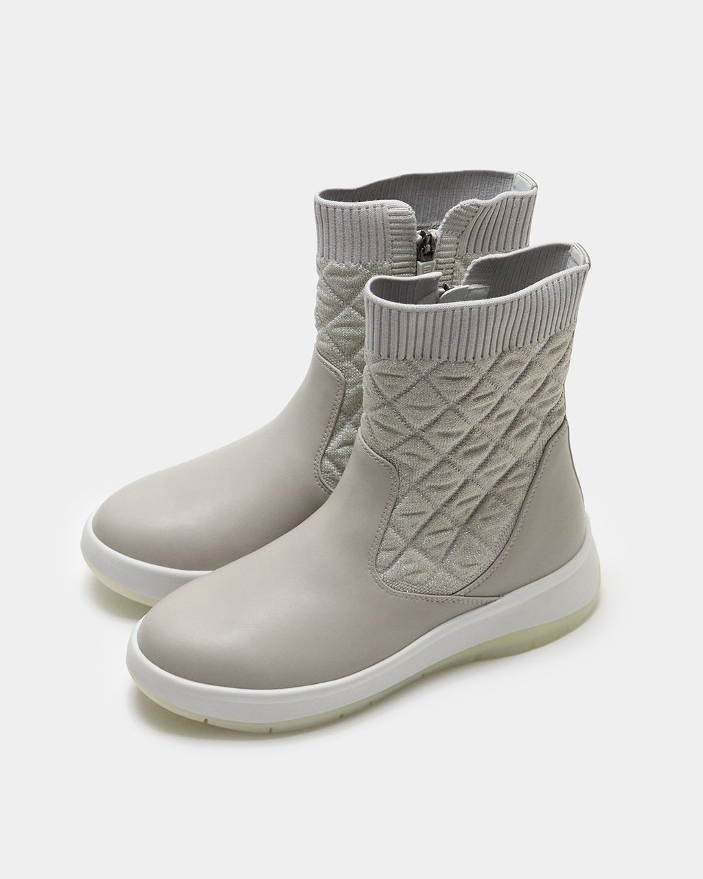 fitfit(フィットフィット)のレディース ブーツ（グレー）一覧/40