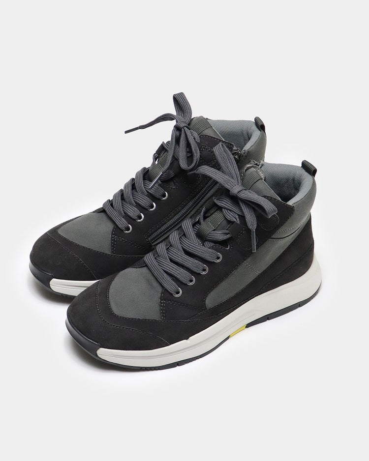 レースアップスニーカーブーツWoW500 詳細画像 チャコールグレー 1